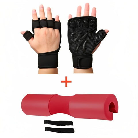 Barbell Pad Set gym gloves