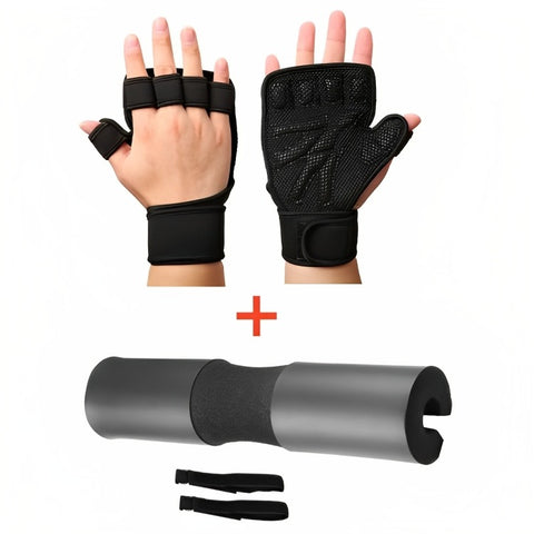 Barbell Pad Set gym gloves