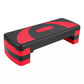 Balancefrom Fitness Lightweight Portable Adjustable Height Workout Aerobic Stepper Step Platform Trainer with Raisers